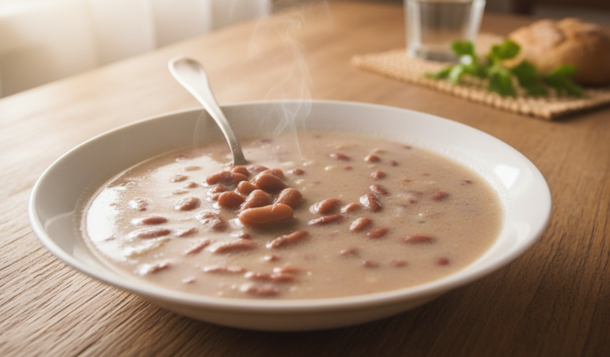 Fazuľová polievka na kyslo